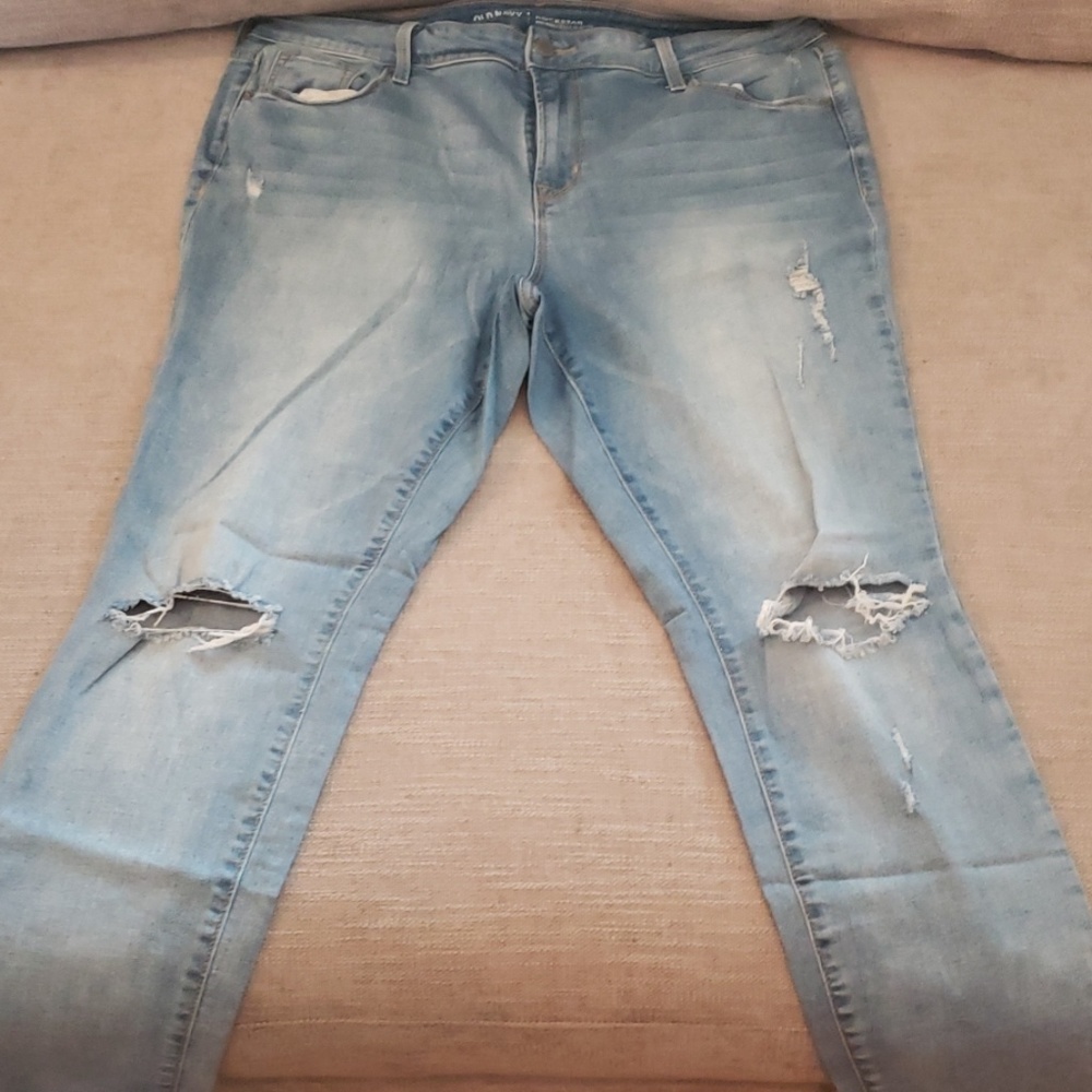 Old Navy Mid Rise Rockstar Jeans